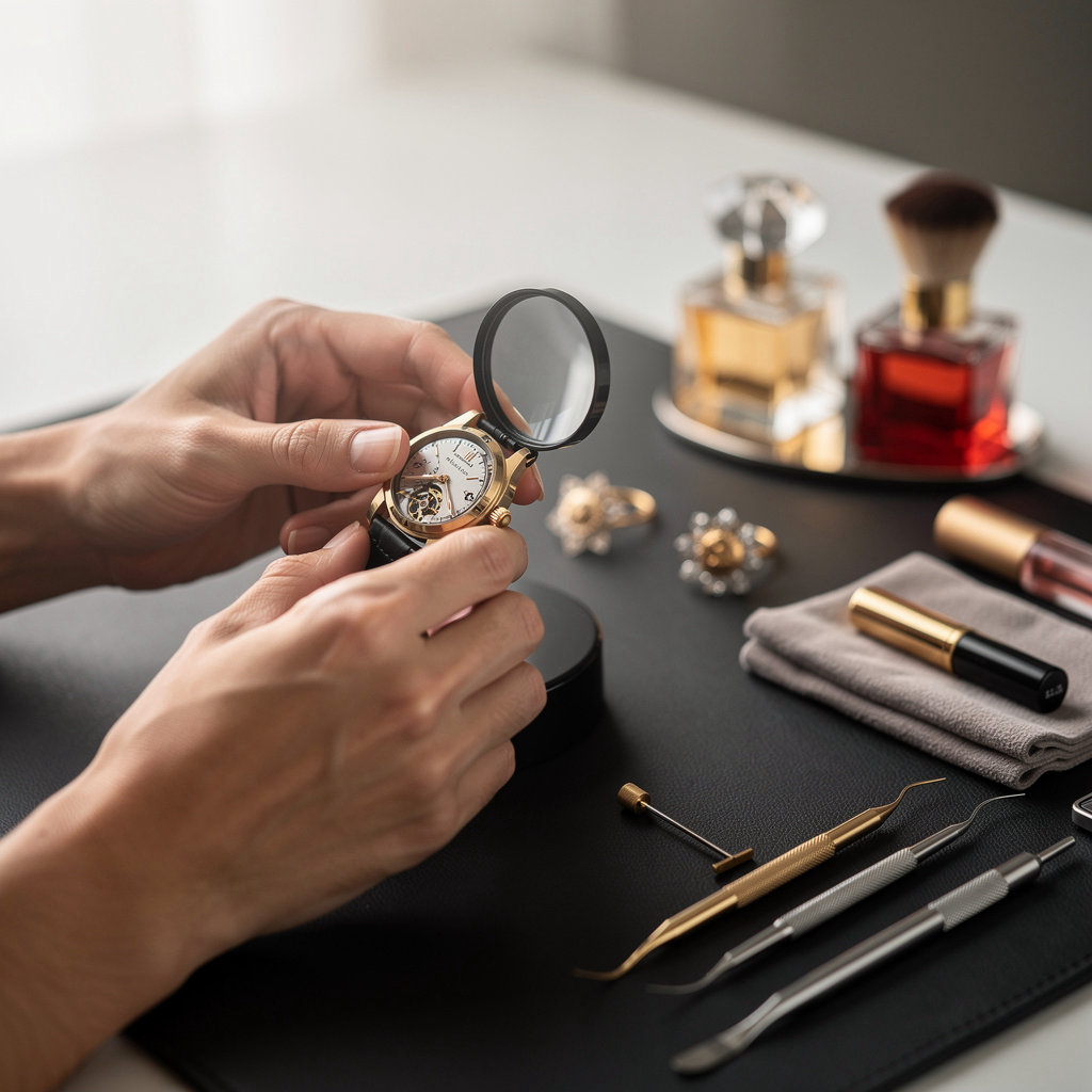 WDKK expert luxury retail services including jewelry repair, watch servicing, and fragrance consultation in London