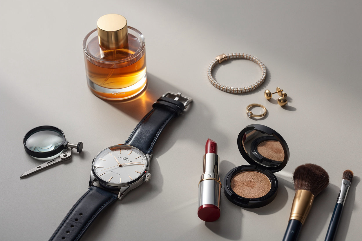 WDKK luxury retail showroom featuring Perfumes, Jewelry, Watches & Cosmetics collections